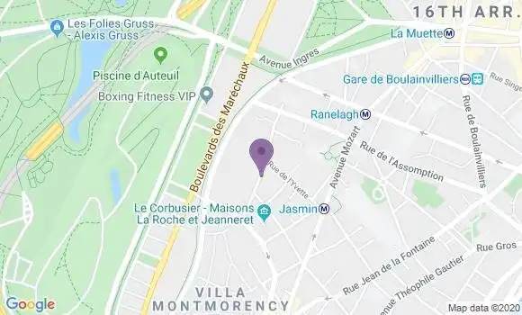 Localisation LCL Agence de Paris Montmorency