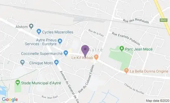 Localisation LCL Agence d
