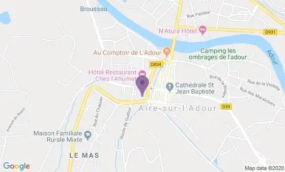 Localisation LCL Agence d