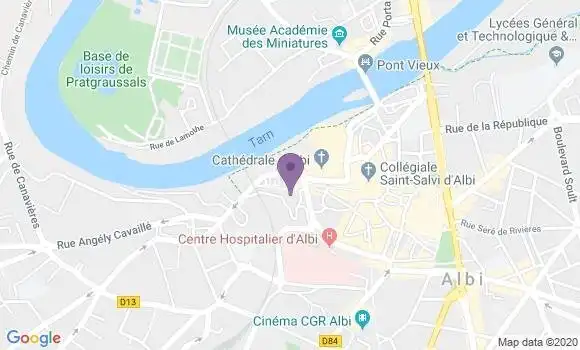 Localisation LCL Agence d