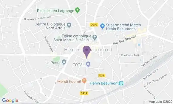 Localisation LCL Agence d