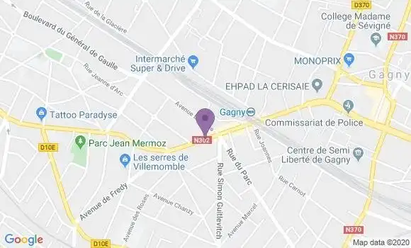 Localisation LCL Agence de Villemomble Grande Rue