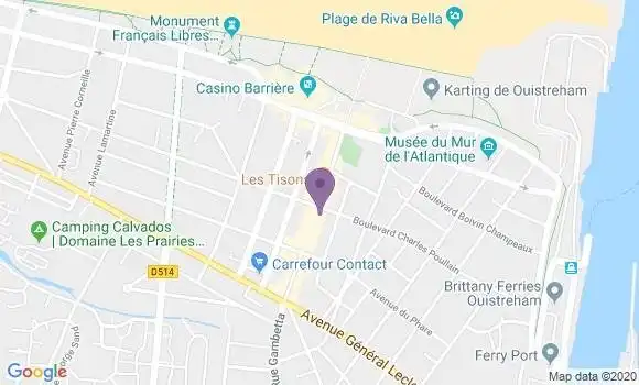 Localisation LCL Agence d
