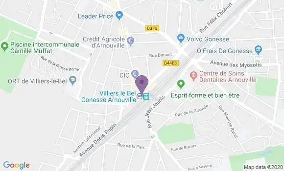 Localisation LCL Agence d