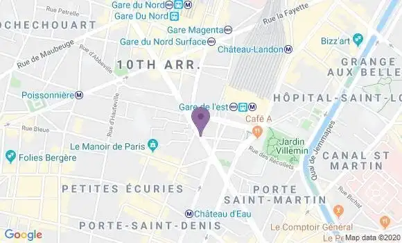Localisation LCL Agence de Paris Gare de L