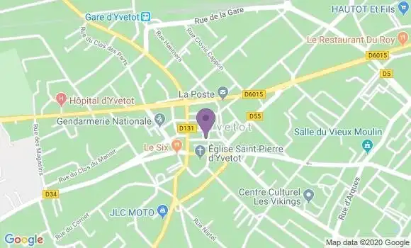 Localisation LCL Agence d