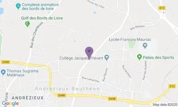 Localisation LCL Agence d