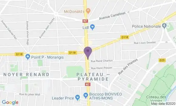 Localisation LCL Agence d