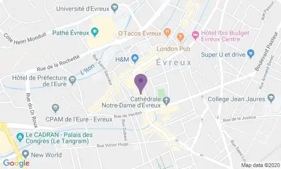 Localisation LCL Agence d