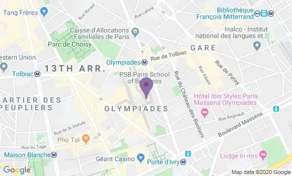Localisation LCL Agence de Paris Centre Commercial Mercure