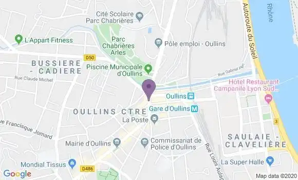 Localisation LCL Agence d