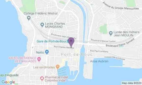 Localisation LCL Agence de Port de Bouc
