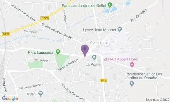 Localisation LCL Agence d