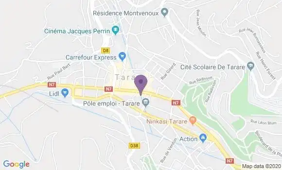 Localisation LCL Agence de Tarare