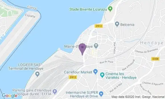 Localisation LCL Agence d