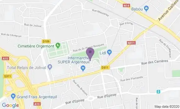 Localisation LCL Agence d