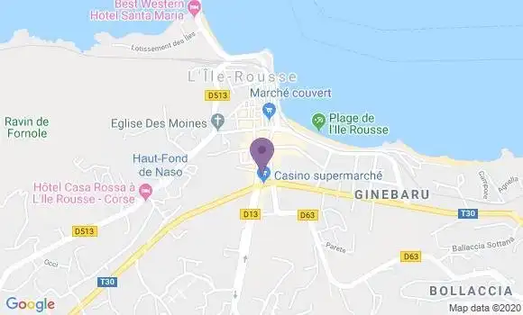 Localisation Société Générale Agence de L