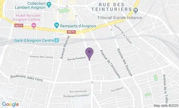 Localisation LCL Agence d