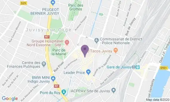 Localisation LCL Agence d