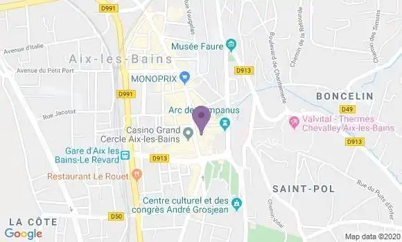 Localisation Société Générale Agence d