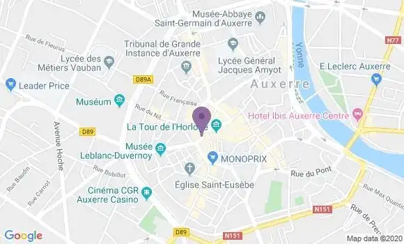 Localisation Société Générale Agence d
