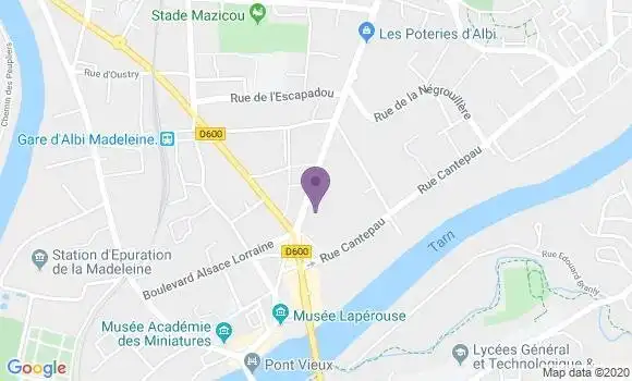 Localisation Société Générale Agence d