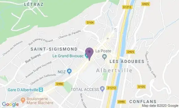 Localisation Société Générale Agence d