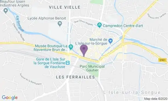 Localisation Société Générale Agence de L