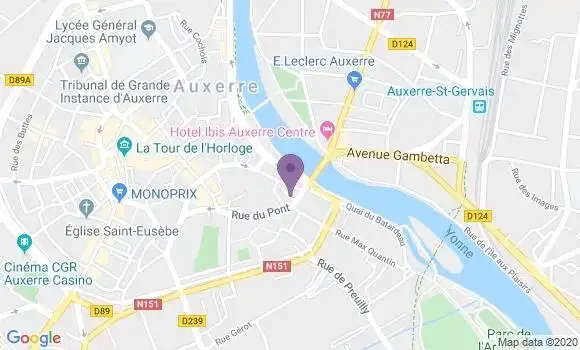 Localisation Société Générale Agence d