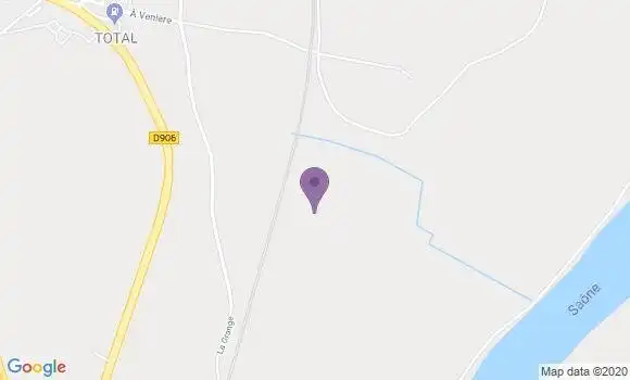 Localisation Société Générale Agence de Tournus