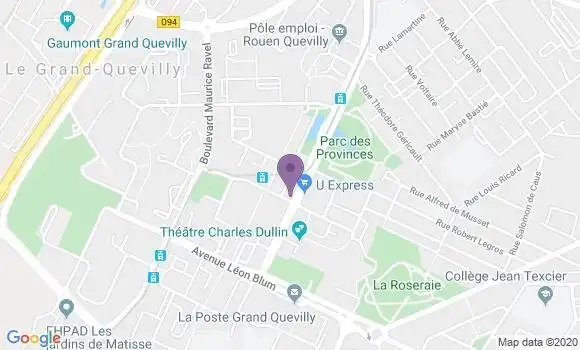 Localisation Société Générale Agence de Le Grand Quevilly