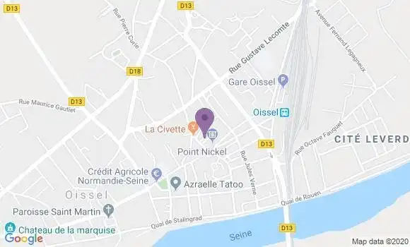 Localisation Société Générale Agence d