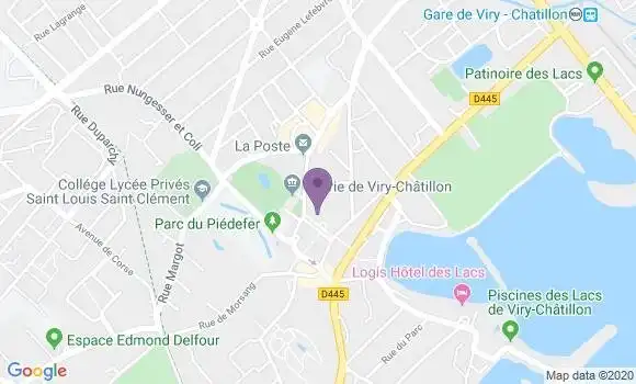 Localisation Société Générale Agence de Viry Chatillon Mairie