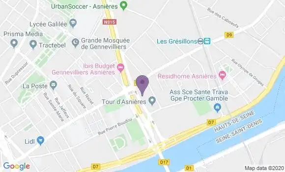 Localisation Société Générale Agence d