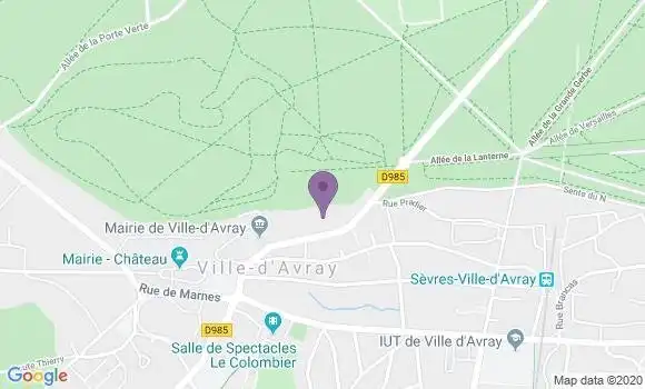 Localisation Société Générale Agence de Ville d