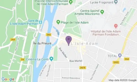 Localisation Société Générale Agence de L