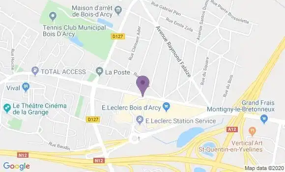 Localisation Société Générale Agence de Bois d