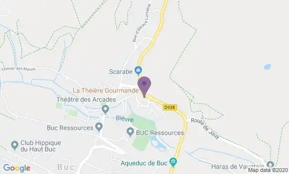 Localisation Société Générale Agence de Buc