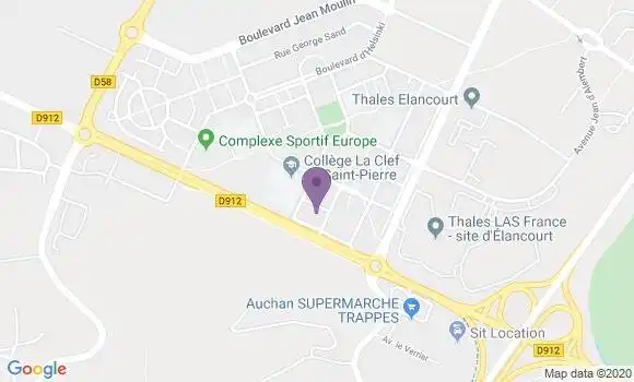 Localisation Société Générale Agence d