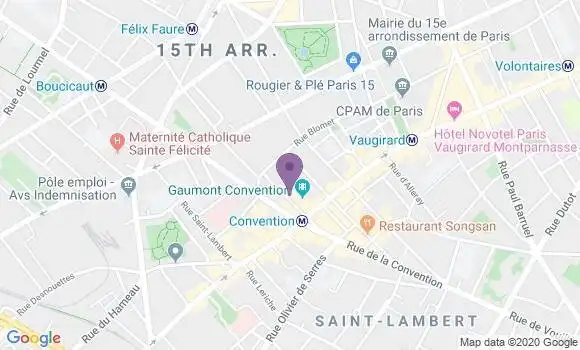 Localisation Société Générale Agence de Paris Convention