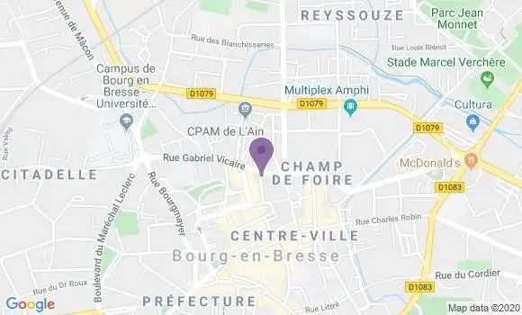 Localisation Caisse d