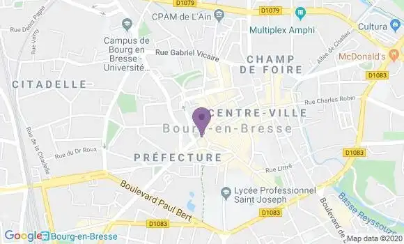 Localisation Caisse d