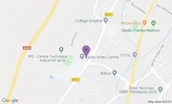 Localisation Caisse d