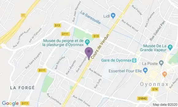 Localisation Caisse d