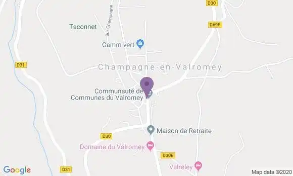 Localisation Caisse d