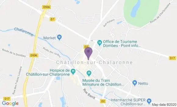 Localisation Caisse d