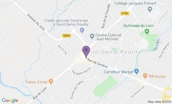 Localisation Caisse d