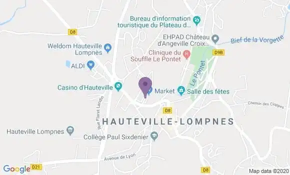 Localisation Caisse d