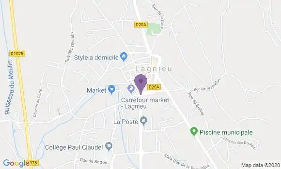 Localisation Caisse d