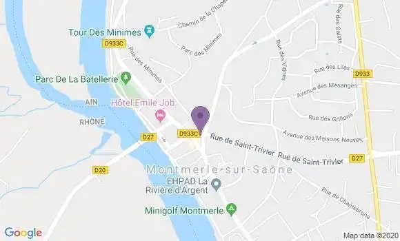 Localisation Caisse d